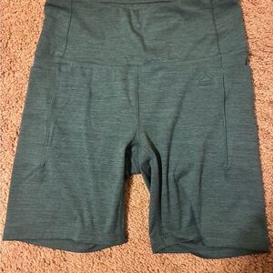 Reebok Women's Olive Bike Shorts